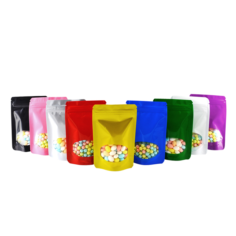 Ziploc Food Storage - 100 Stuks Gekleurde Aluminiumfolie Stand Up