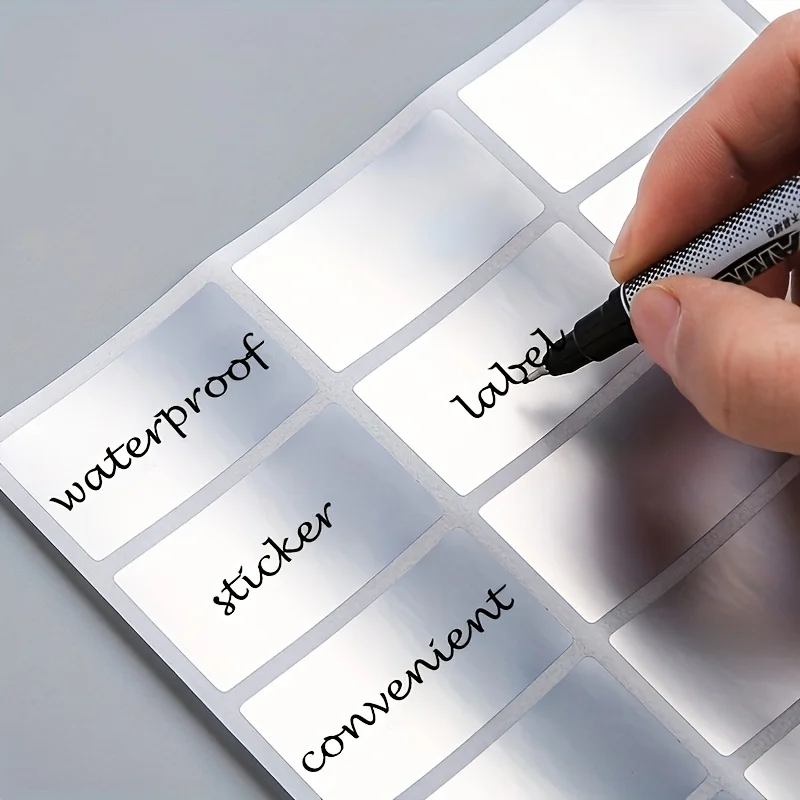 Food Storage Design - Verwijderbare waterdichte labelstickers, diepvriesvoedselontwerp, kantoor- en