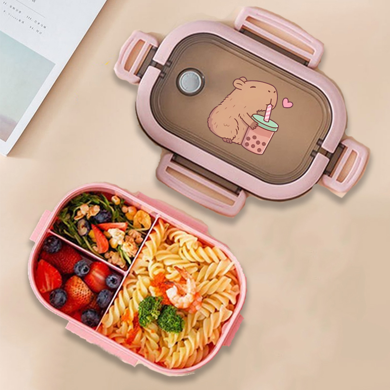 Food Storage Is - Capybara Bento Lunchbox Anime Dieren Print