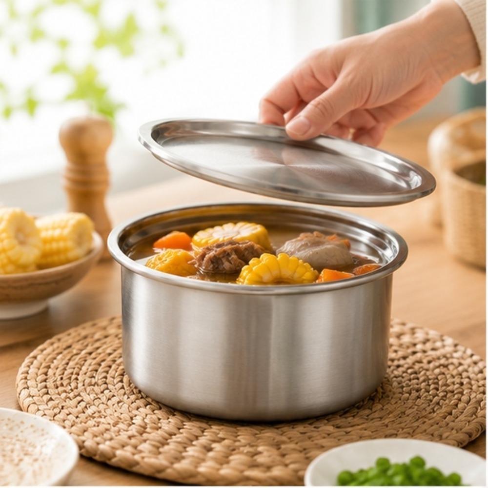 Food Storage Meal Prep - 304 roestvrijstalen ramekin met deksel, geschikt