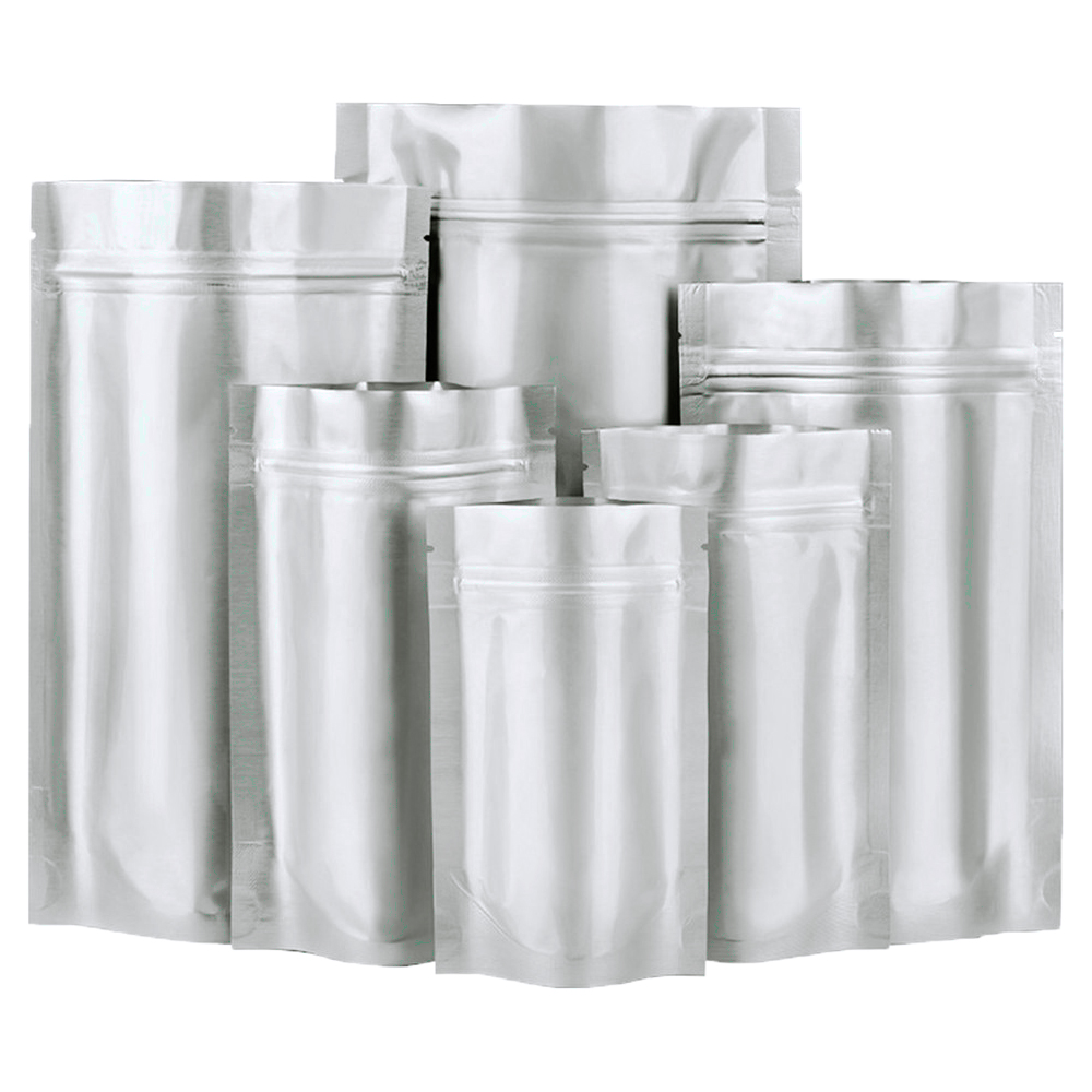 Ziploc Food Storage - 100 Stuks Zilver Zip Lock Pure