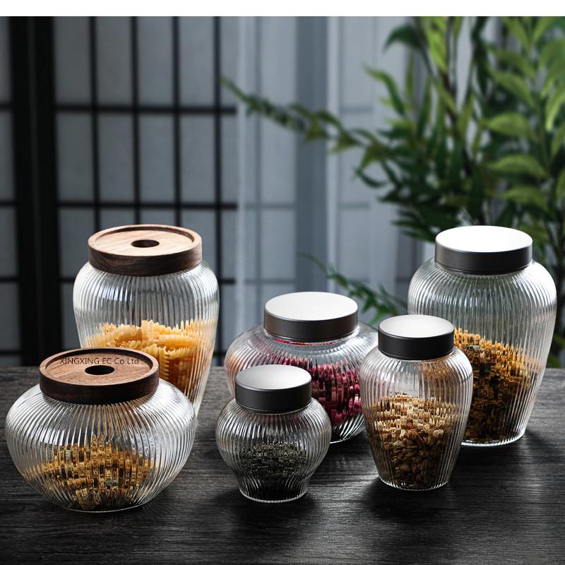 Food Storage Boxes With Lids - Verdikte glazen theepot Verzegelde opbergdoos Huishoudelijk