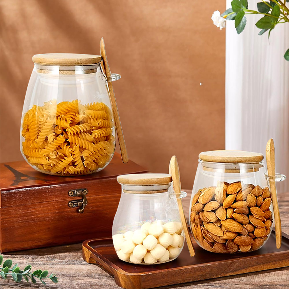 34Oz Verzegelde Glazen Pot Met - Food Storage Glass Container Set recensie en prijs