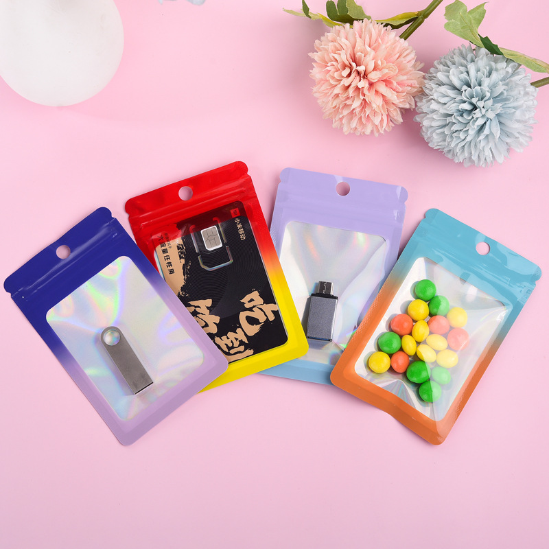 1000 Stuks Laser Kleurverloop  - Food Storage Bags Zip Lock Pouch recensie en prijs