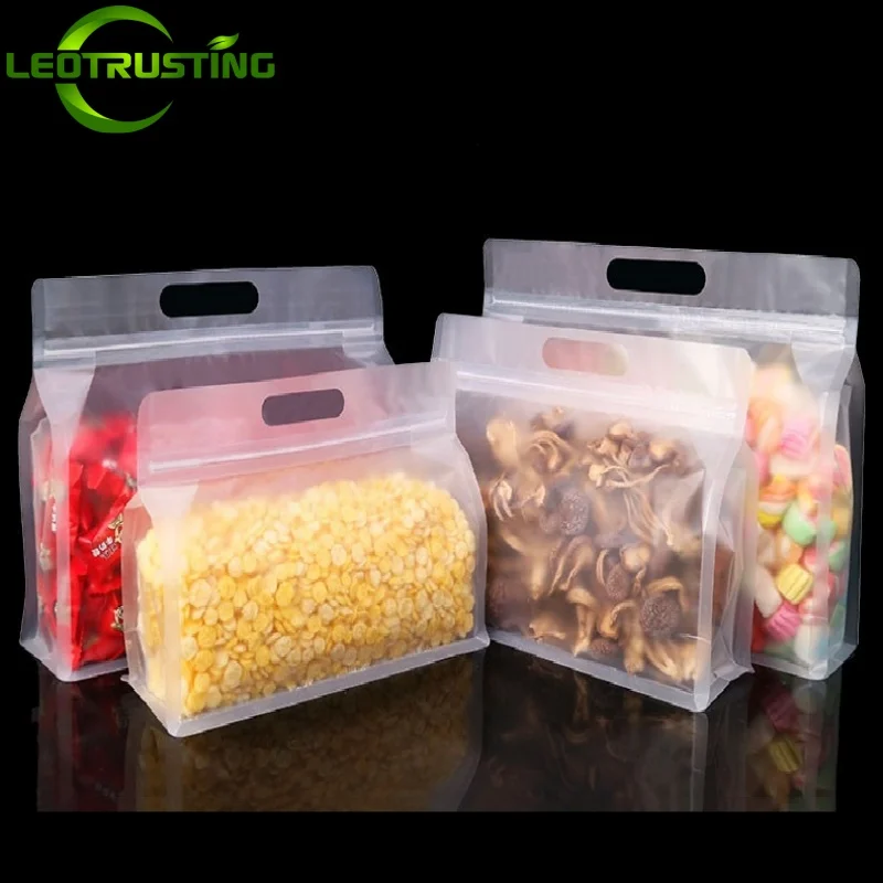 50 STKS Frosted 3D Stand Up Zi - Food Storage Bags Zip Lock Pouch recensie en prijs