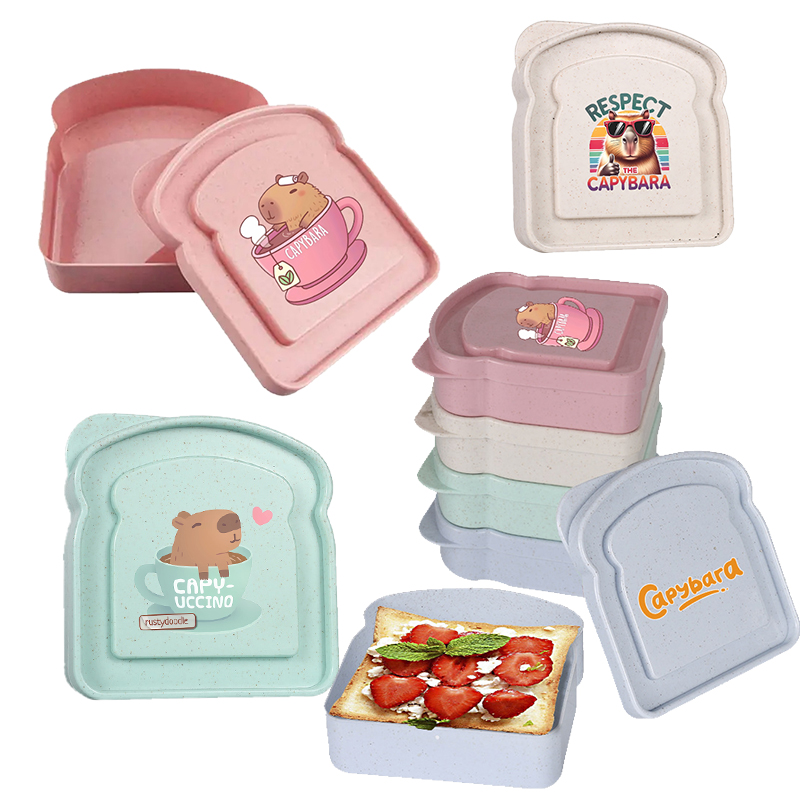 Capybara Sandwich Voedselopber - Food Storage Boxes With Lids recensie en prijs
