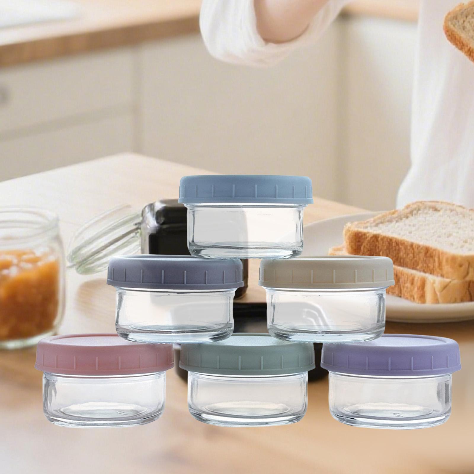 Miniatuur glazen potjes met le - Food Storage Glass Container Set recensie en prijs
