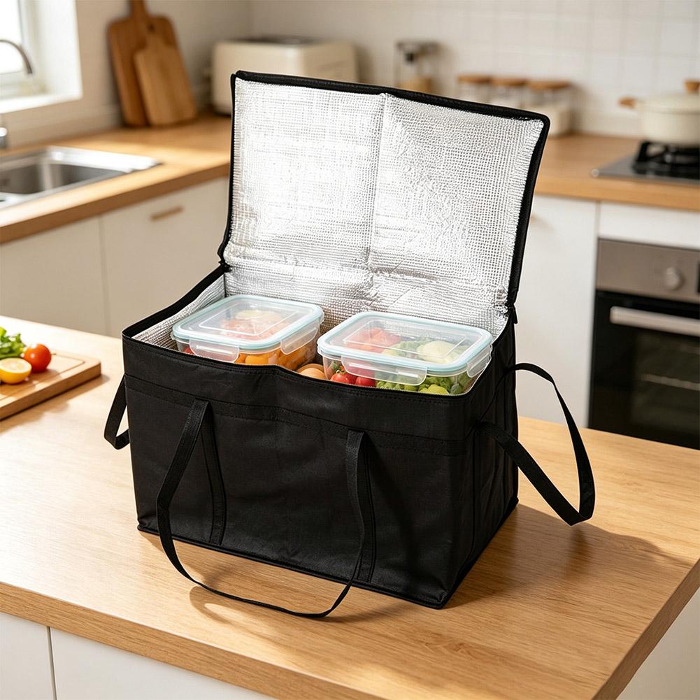 Geïsoleerde thermische draagta - Food Storage Zipper Bags recensie en prijs