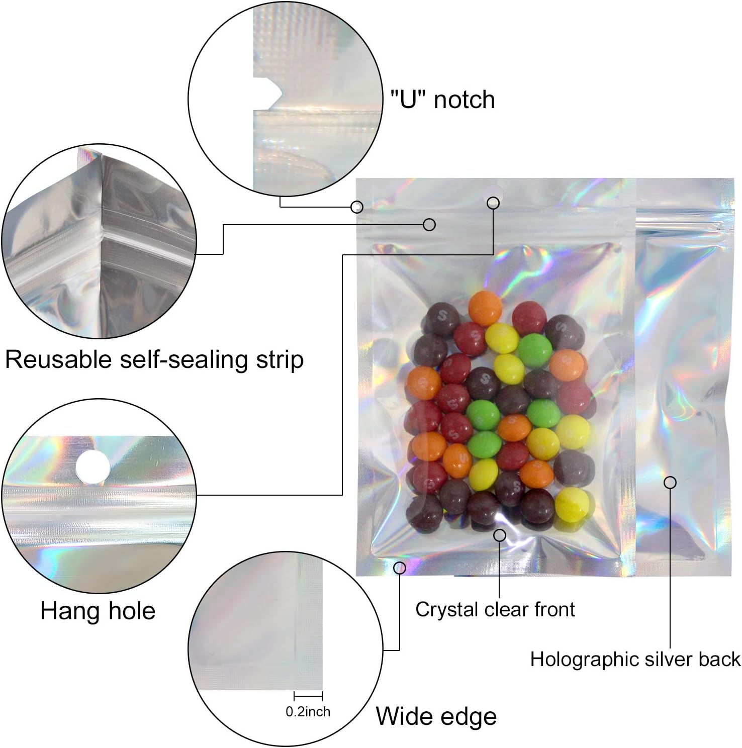 50/10 Stuks Laser Afdichting Z - Ziploc Food Storage recensie en prijs