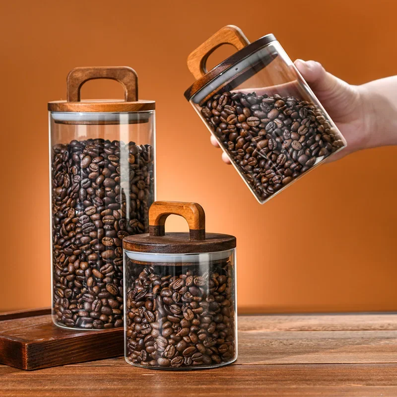 800-2100 ml Glazen pot met hou - Food Storage Glass Container Set recensie en prijs