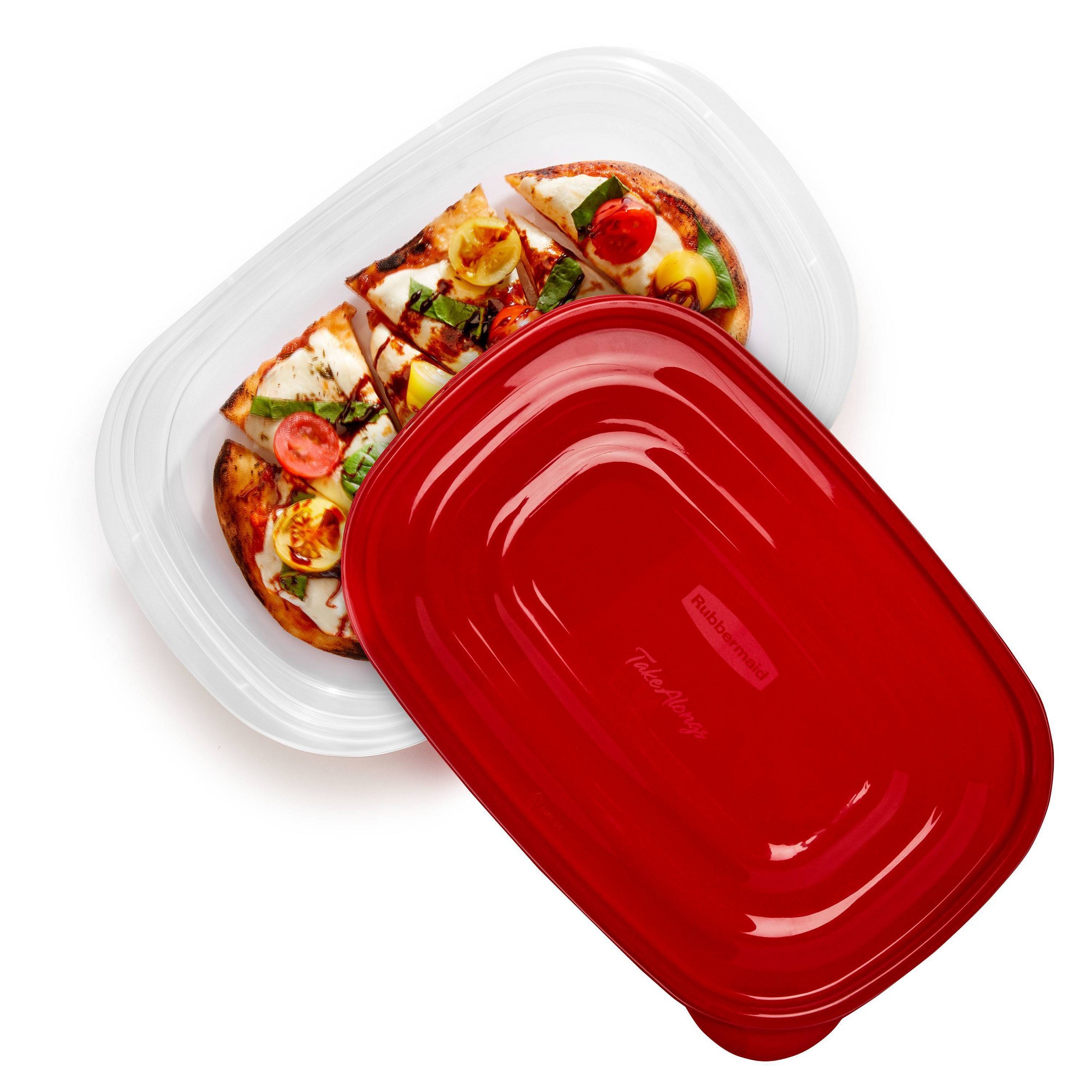 3 stuks rode rechthoekige voed - Food Storage Meal Prep recensie en prijs