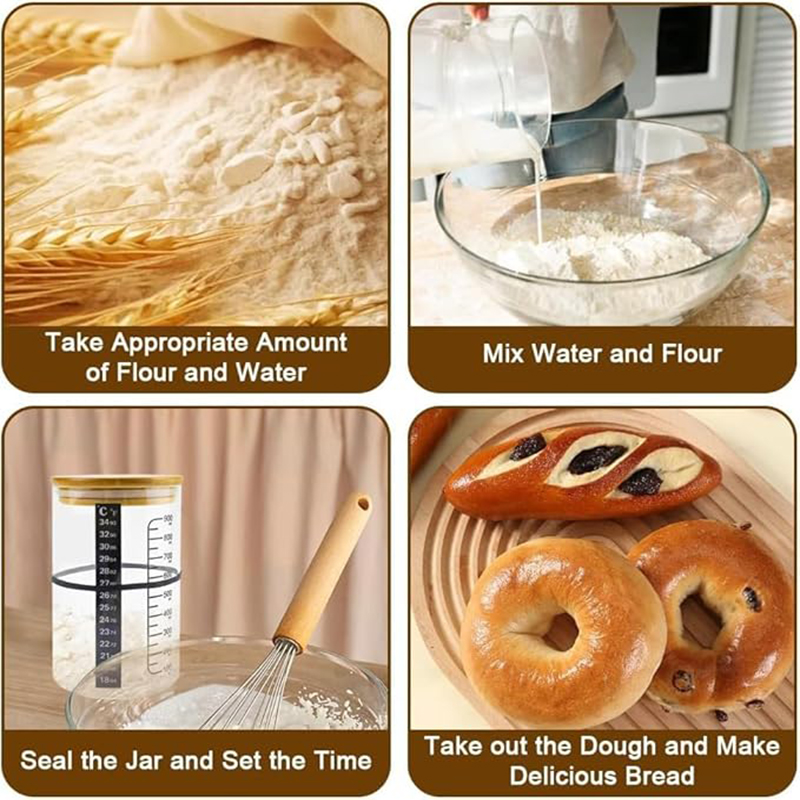 Zuurdesem Starter Jar Kit Zuur - Food Storage Design recensie en prijs