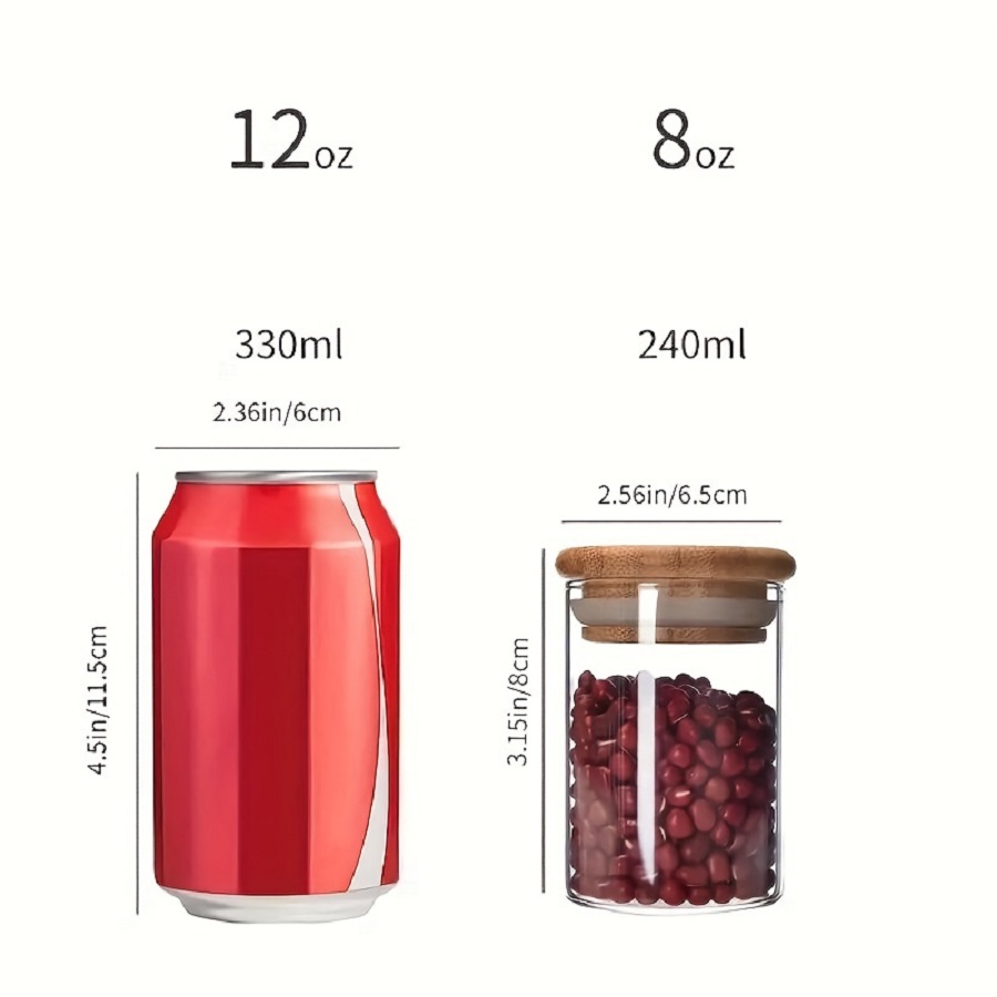 12 Stks/set Luchtdichte Glazen - Food Storage Glass Container Set recensie en prijs
