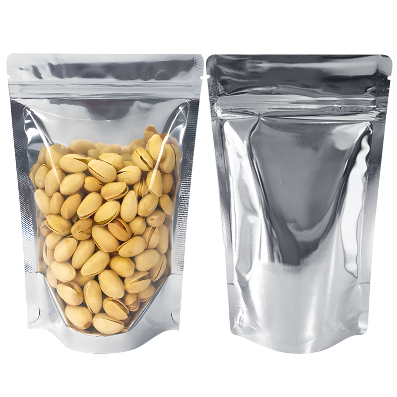 100 Stuks Een Kant Aluminiumfo - Food Storage Bags Zip Lock Pouch recensie en prijs