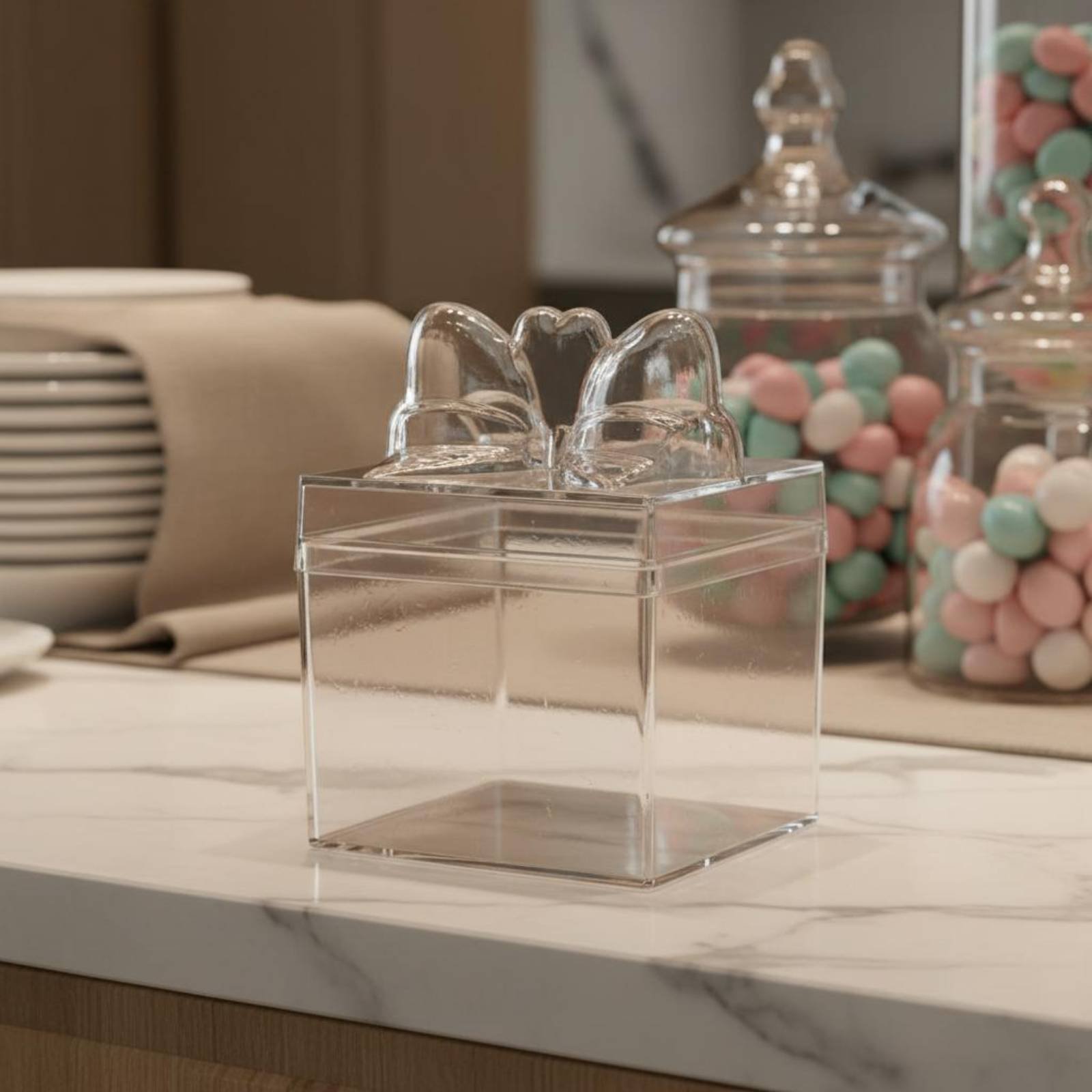 Transparante plastic snoepdoos - Food Storage Is recensie en prijs