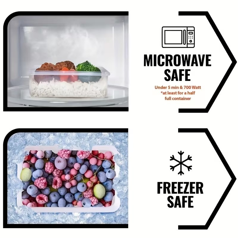 4-delige transparante voedselb - Food Storage Boxes With Lids recensie en prijs