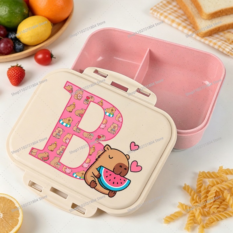 Capibara Bento Box met grote c - Food Storage Plastic Bag recensie en prijs