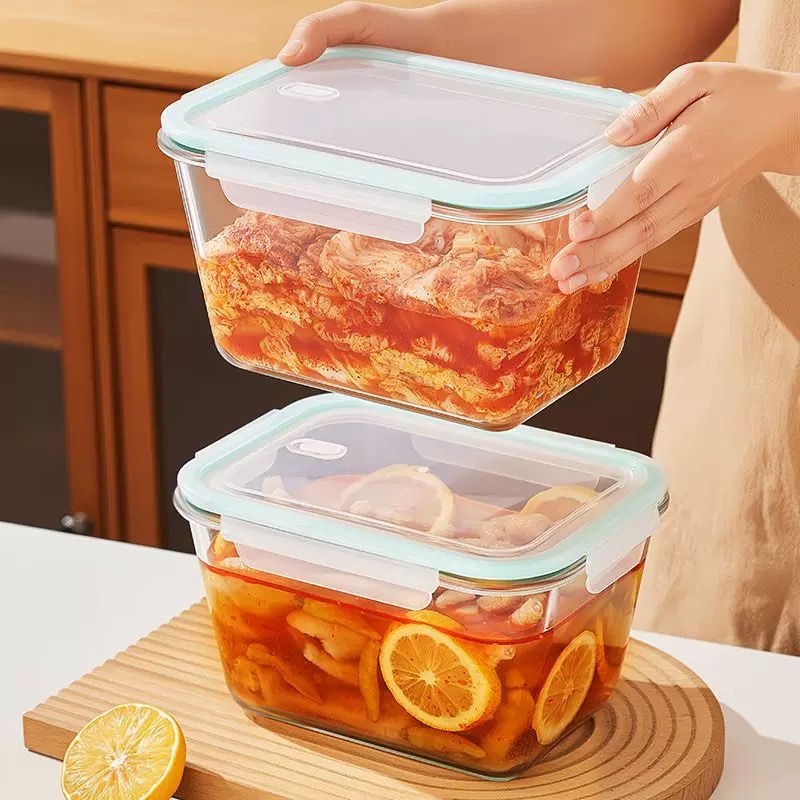 Grote glazen voedselbewaarbak  - Food Storage Meal Prep recensie en prijs