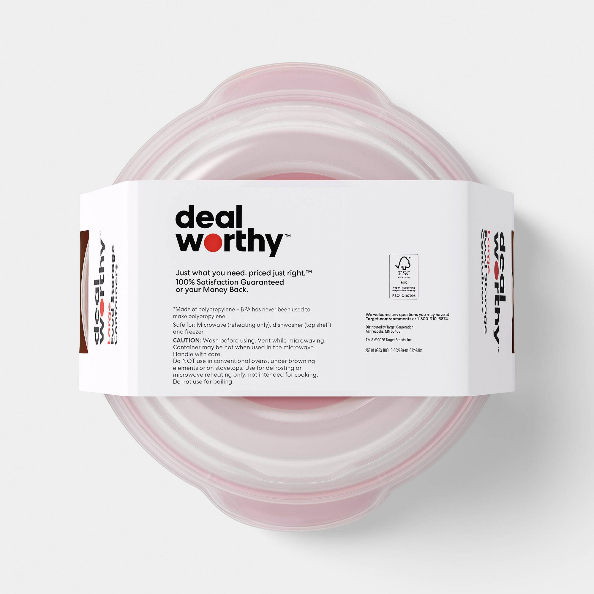 2ct Grote Ronde Voedselbewaarc - Food Storage Meal Prep recensie en prijs