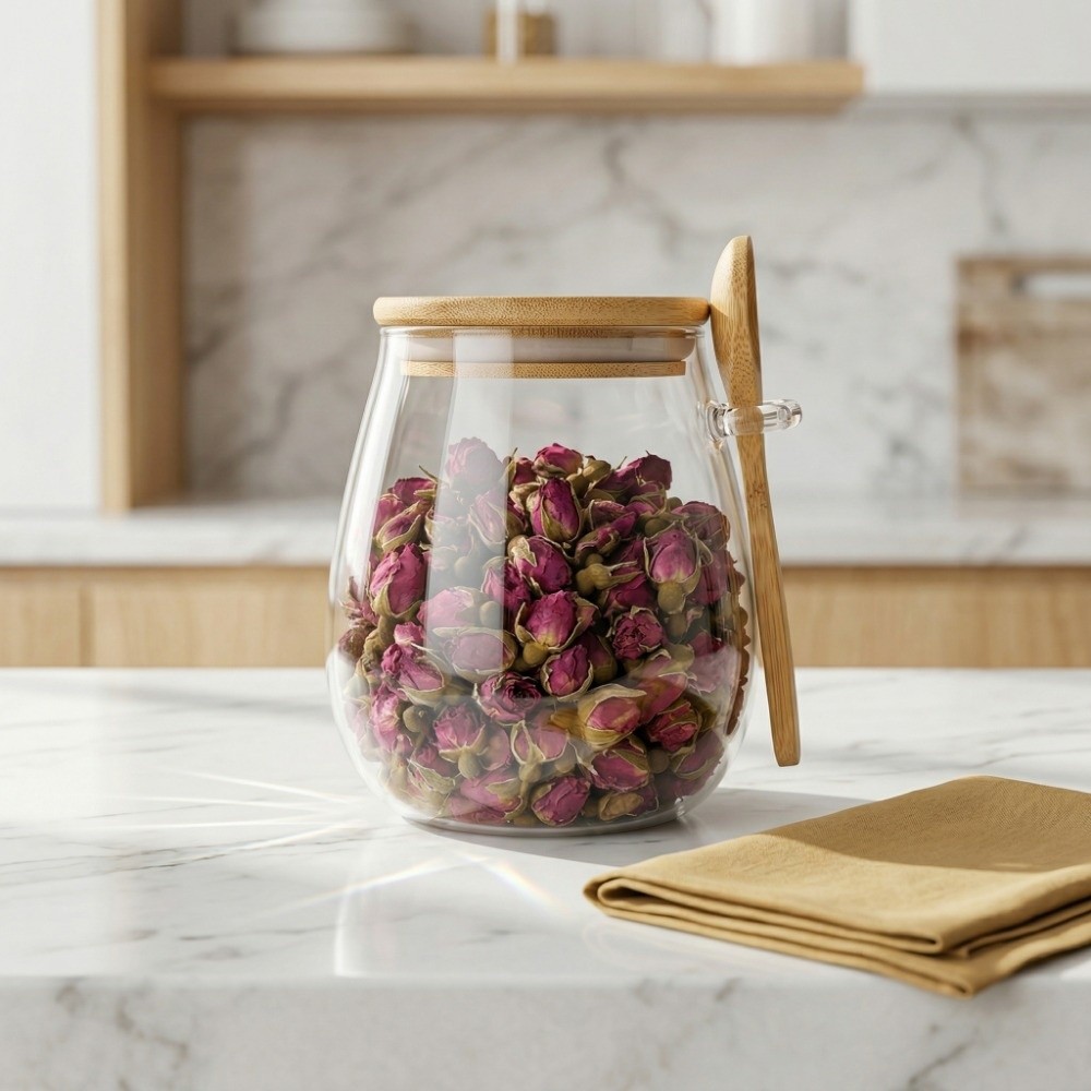 Brede glazen voorraadpotten, l - Food Storage Glass Container Set recensie en prijs