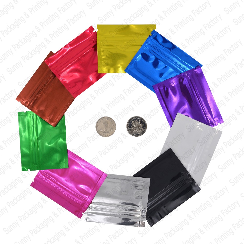 100 Pcs 7.5X6.5 Cm (3 ''X 2.5' - Food Storage Bags Zip Lock Pouch recensie en prijs