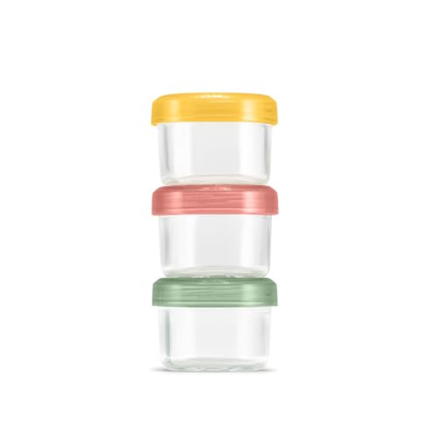 Kleurvaste glazen maaltijdvoor - Food Storage Is recensie en prijs