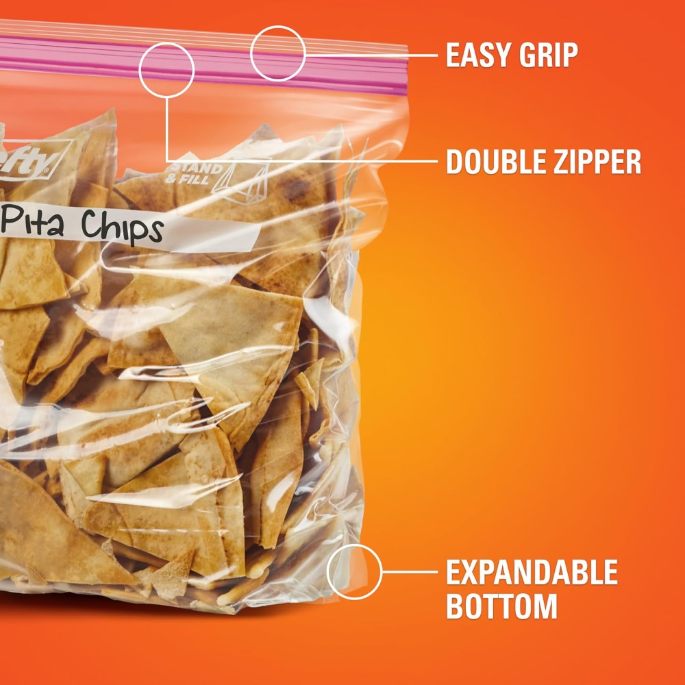 Drukknop sluitzakken, gallonfo - Food Storage Zipper Bags recensie en prijs