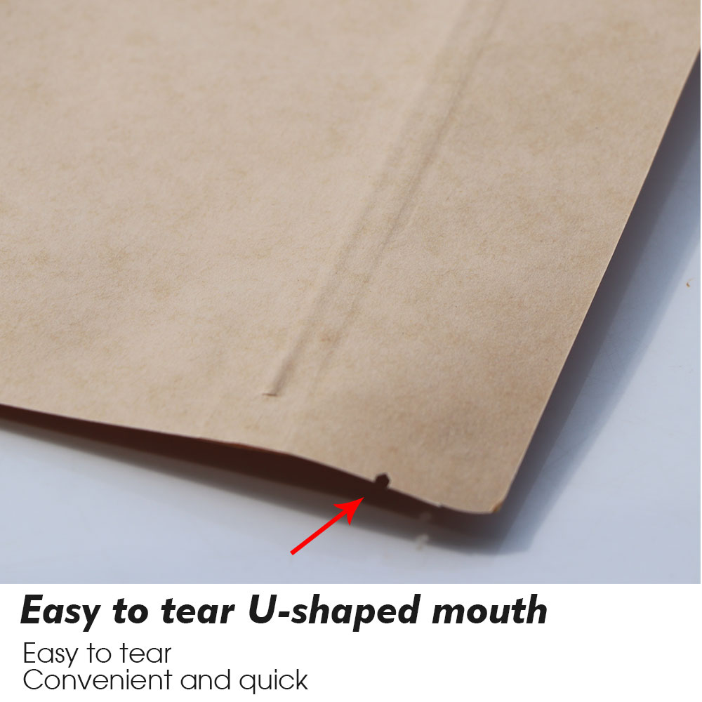 Kraftpapier Zip Lock Zakken Me - Food Storage Bags Zip Lock Pouch recensie en prijs