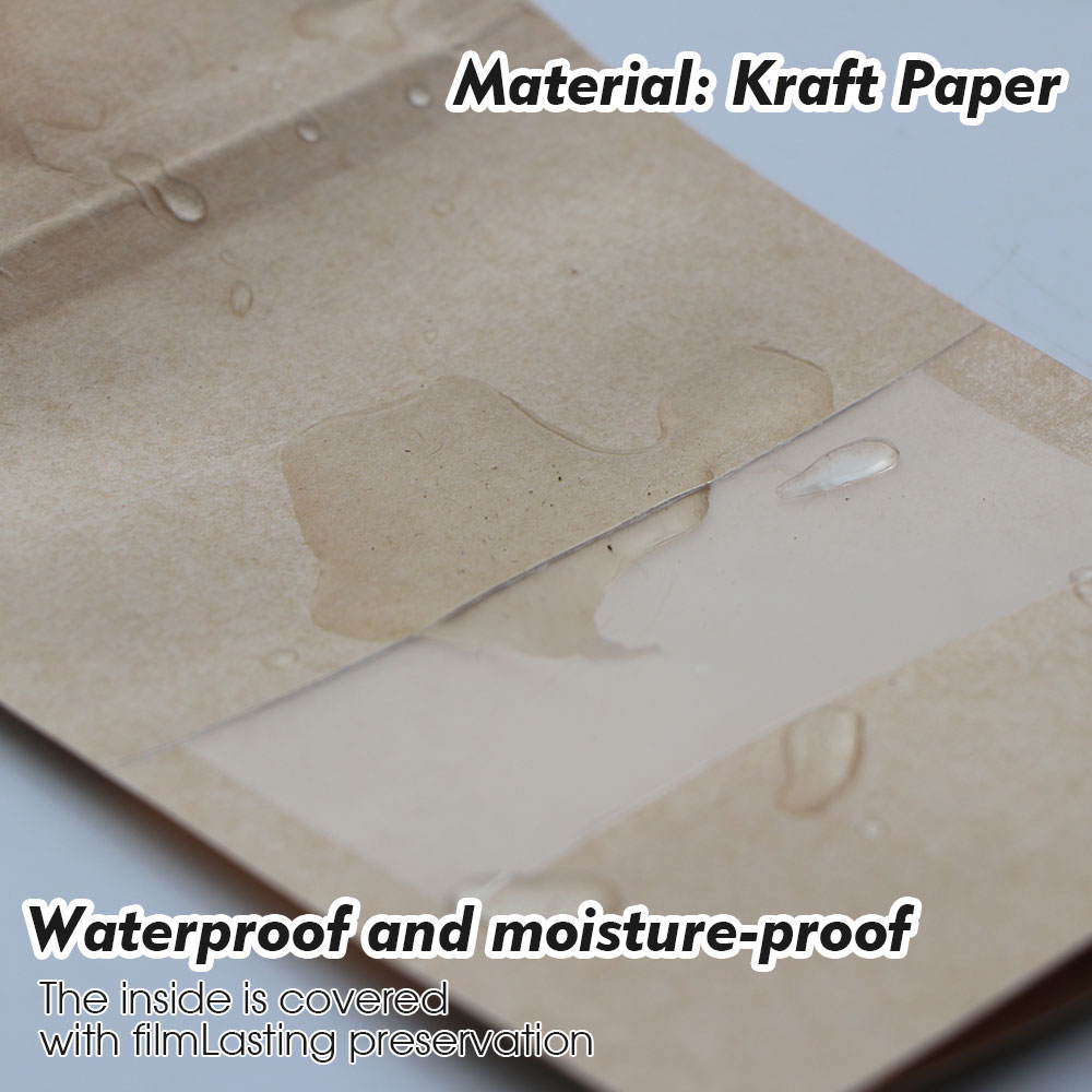 Kraftpapier Zip Lock Zakken Me - Food Storage Bags Zip Lock Pouch recensie en prijs