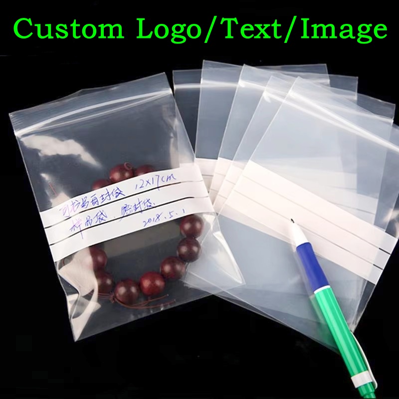 200 STKS PE Doorzichtige Plast - Food Storage Bags Zip Lock Pouch recensie en prijs
