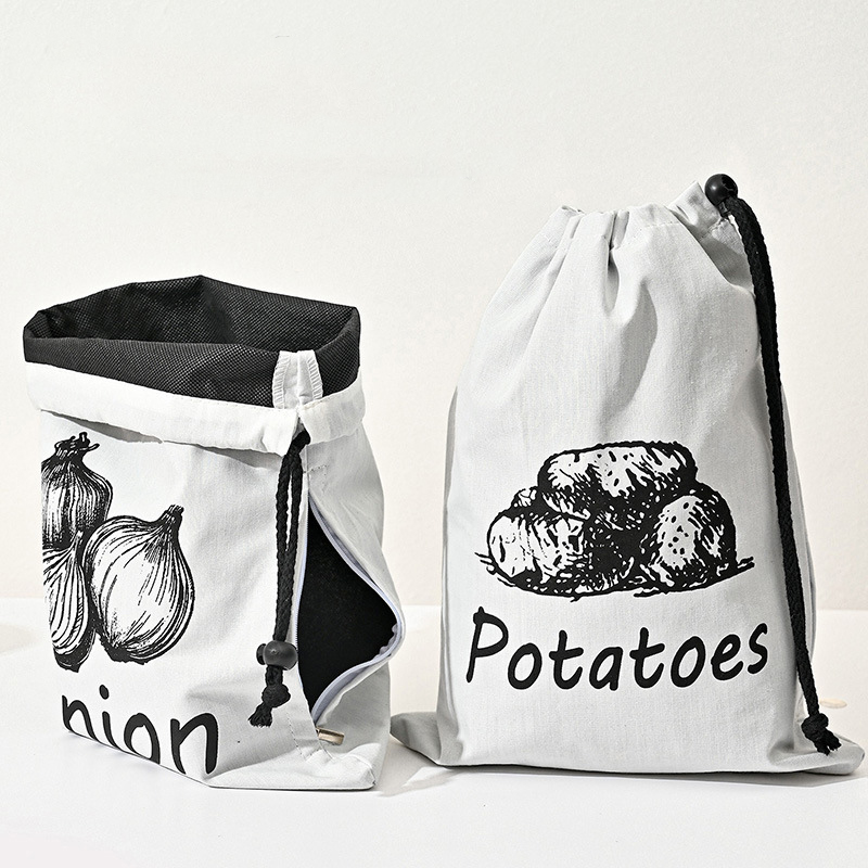 Aardappel Ui Knoflook Patroon  - Food Storage Zipper Bags recensie en prijs