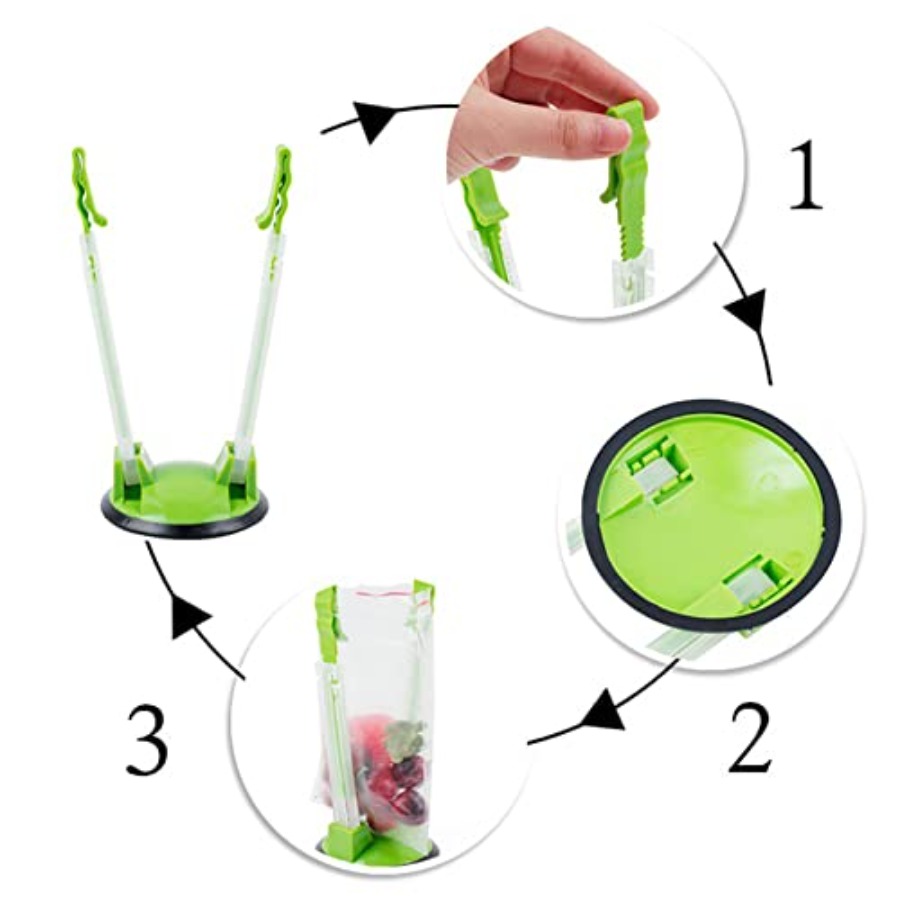 Baggy Rack - 8 stuks, voedselb - Ziploc Food Storage recensie en prijs