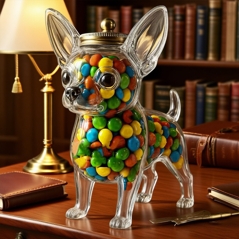 Chihuahua-vormige container vo - Food Storage Glass Container Set recensie en prijs