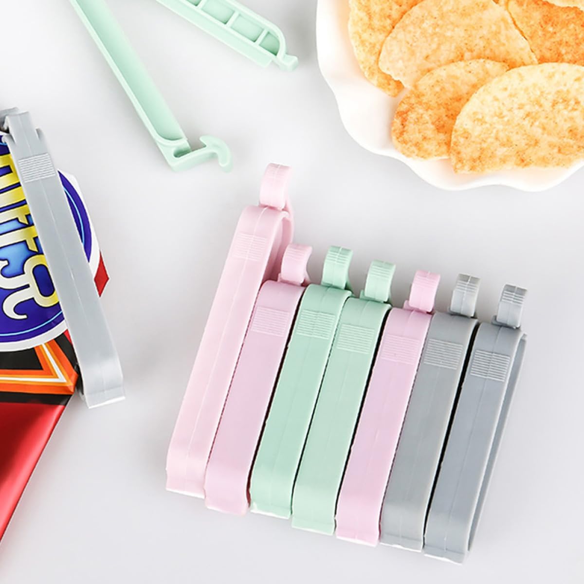 12 stuks Gemengde Kleur Plasti - Food Storage Plastic Bag recensie en prijs