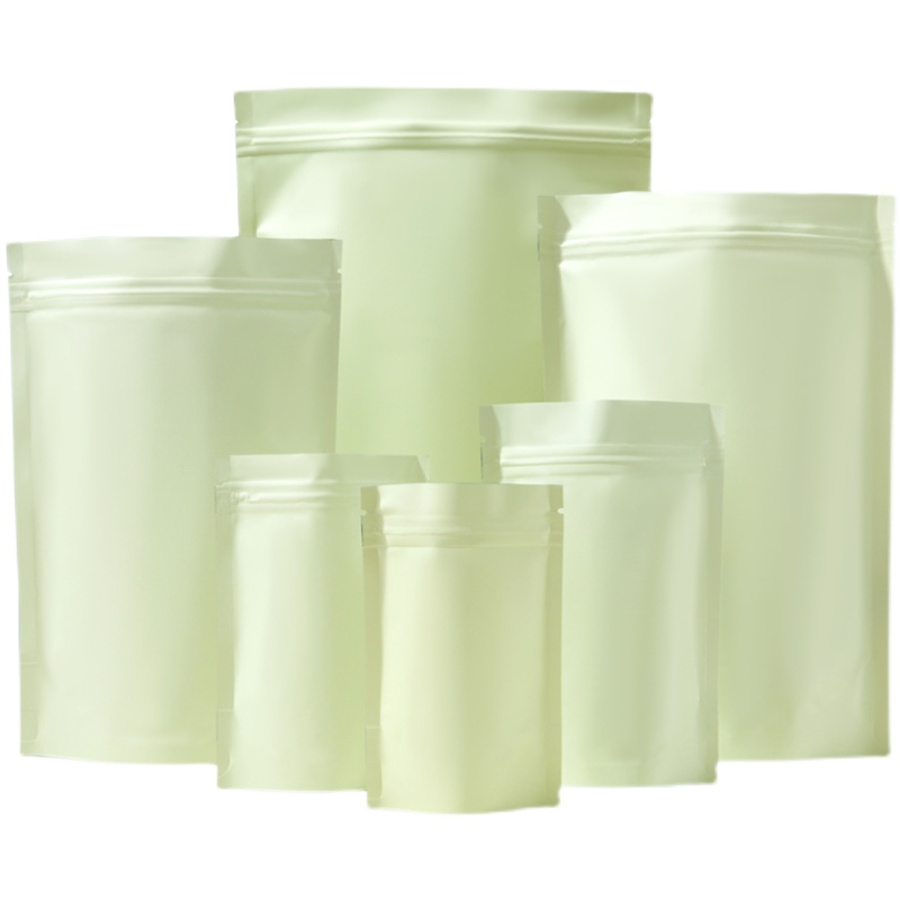 50/100 STUKS Matte lichtgele r - Food Storage Zipper Bags recensie en prijs