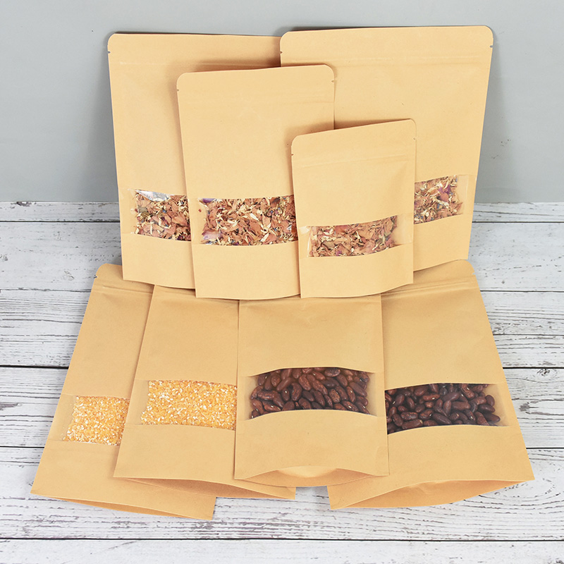 20/50 Stuks Kraftpapier Zip Lo - Food Storage Zipper Bags recensie en prijs