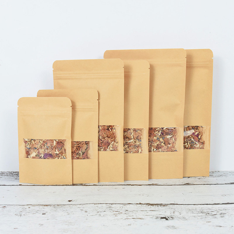 20/50 Stuks Kraftpapier Zip Lo - Food Storage Zipper Bags recensie en prijs