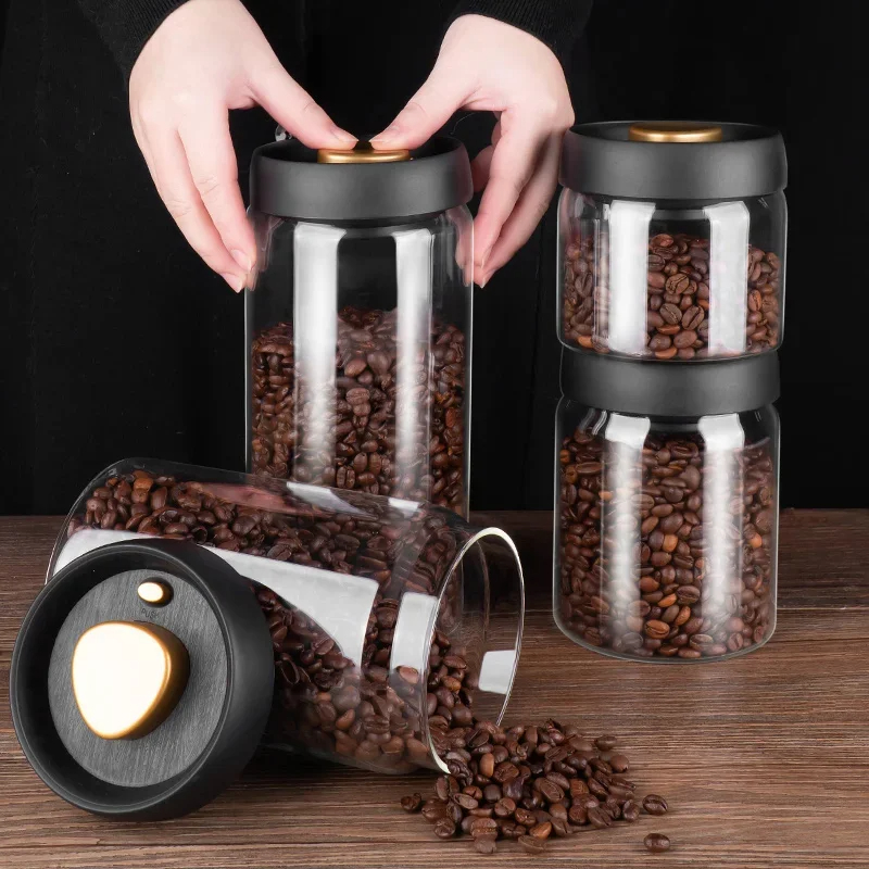 Koffiebonen vacuümverzegelde p - Food Storage Glass Container Set recensie en prijs