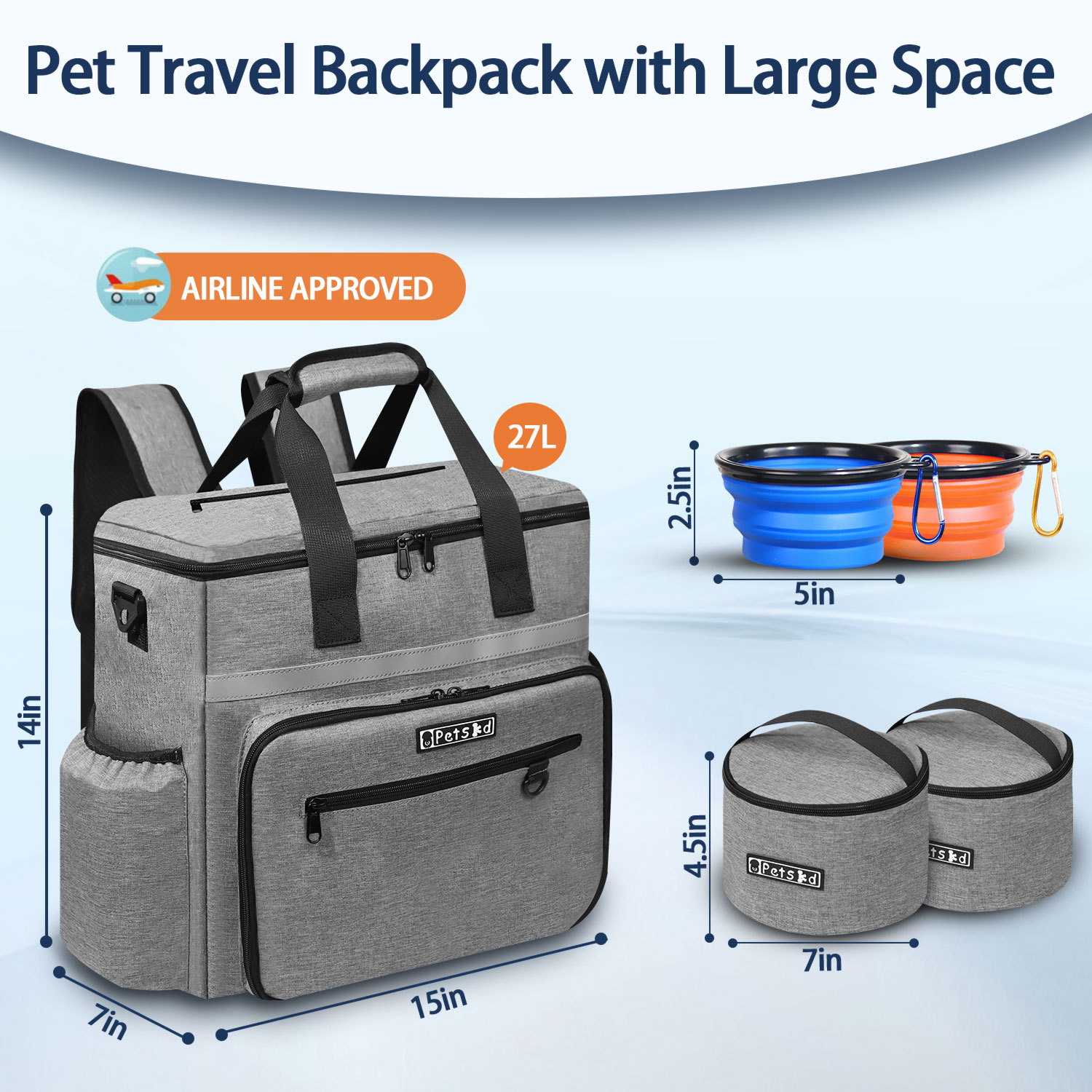 Petskd Outdoor Hond Organizer  - Food Storage Zipper Bags recensie en prijs
