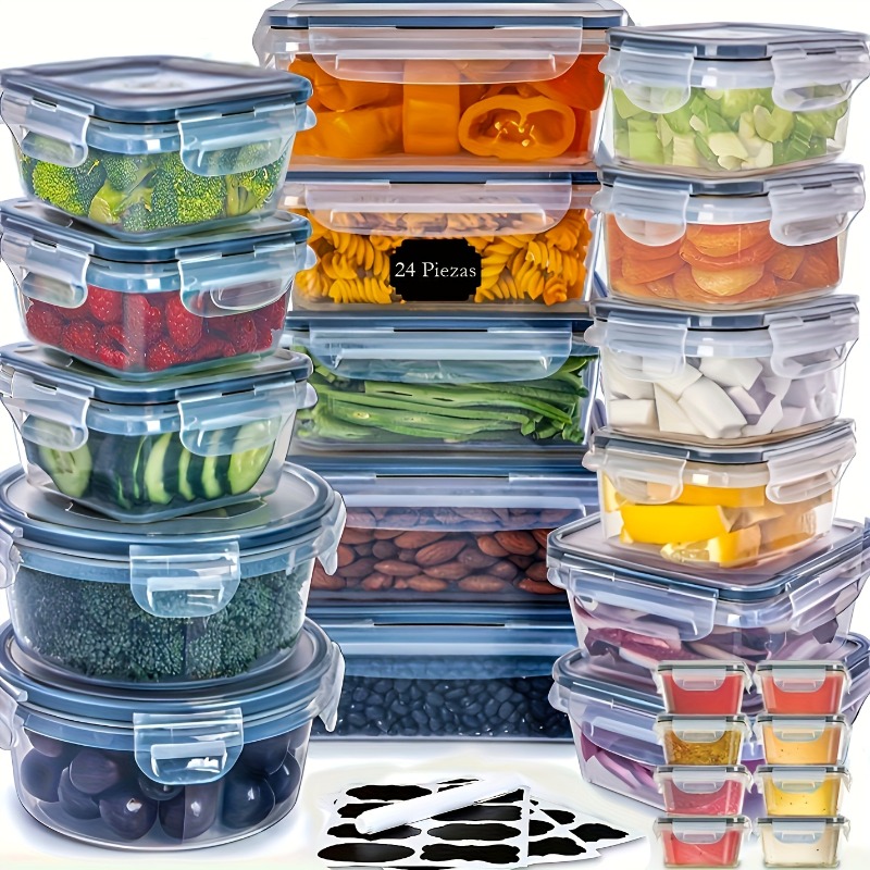 48-delige BPA-vrije voedselbew - Food Storage Meal Prep recensie en prijs