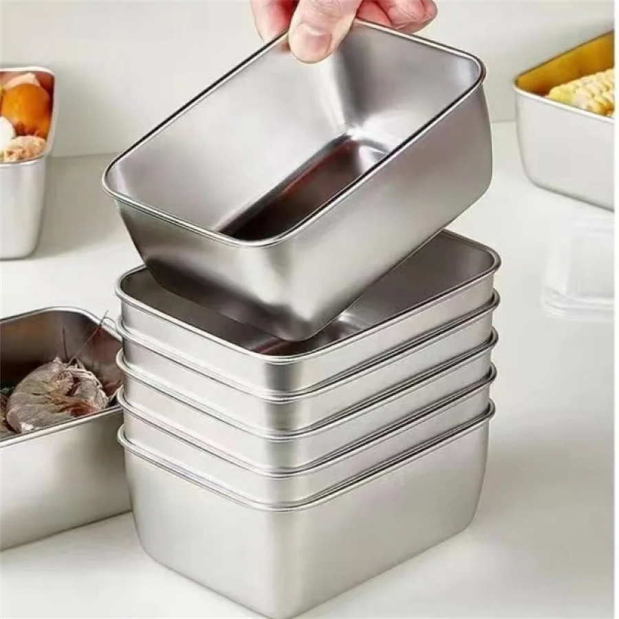 1/3/5 Stuks Rvs Voedsel Opberg - Food Storage Boxes With Lids recensie en prijs