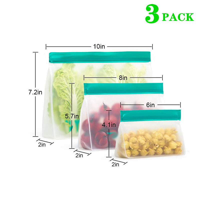 Herbruikbare Voedselopbergtas  - Food Storage Zipper Bags recensie en prijs